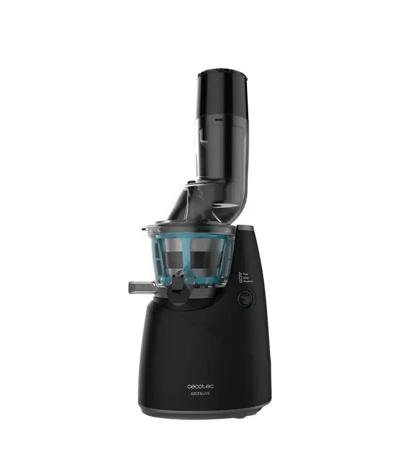 Licuadora de Prensa Fría 250W con Canal XL y Velocidad Lenta para Jugos Nutritivos de Cecotec