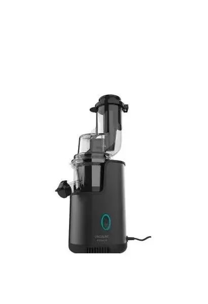 Licuadora de prensa fría para frutas y verduras de 200 w con tambor de doble salida juice&live 2500 easyclean de Cecotec