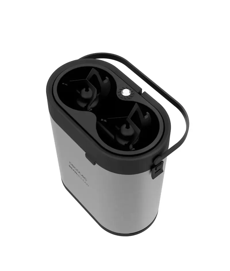 Limpiador Eléctrico para portafiltros con raspadores y cabezal de limpieza eficiente bean Clean Cecotec