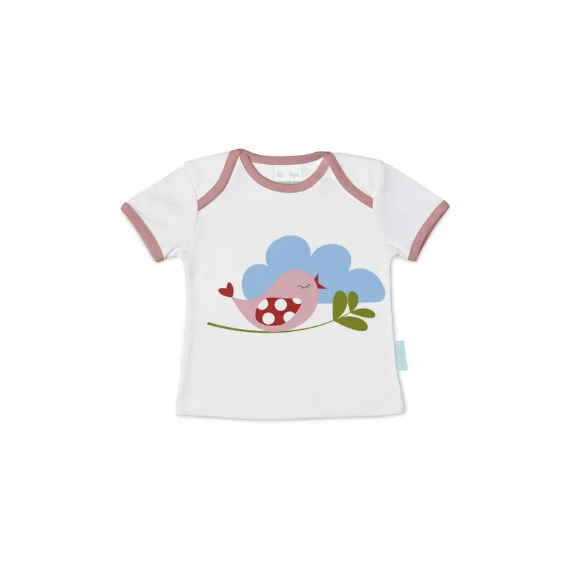 Little birds T-shirt manga corta 9-12 Meses