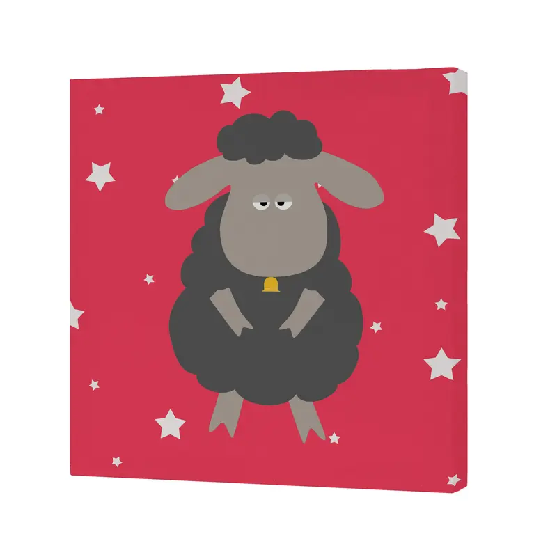 Little sheep Lienzo 27x27 (B) cm