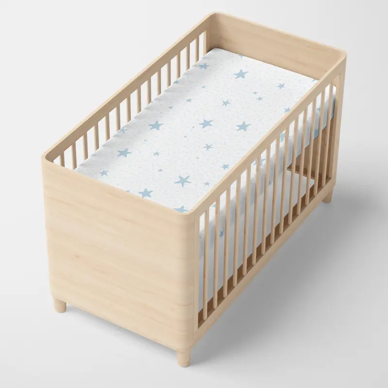 Little star blue Bajera cuna