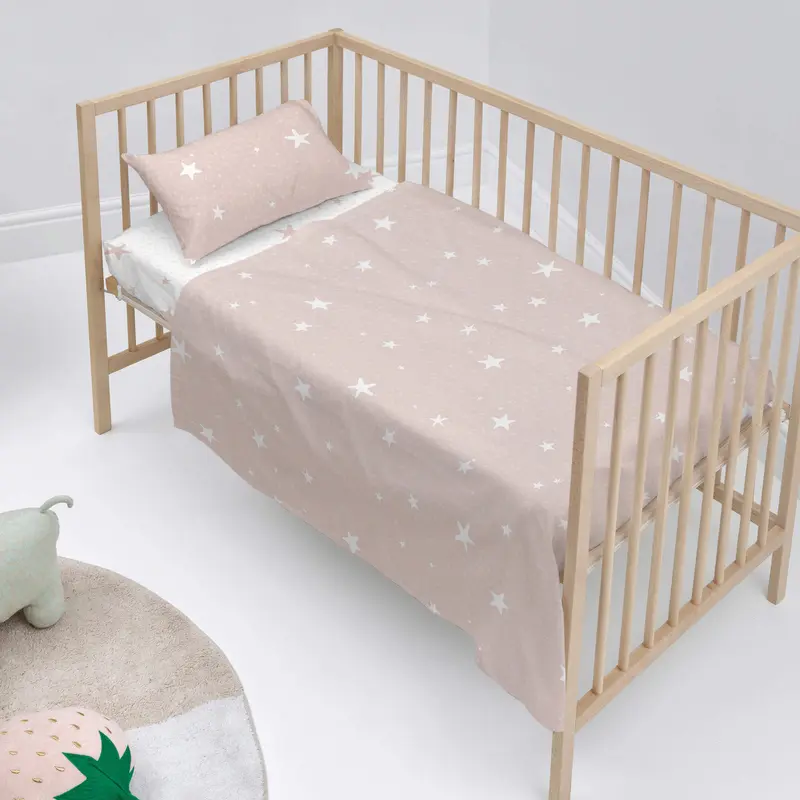 Little star Juego de sábanas cuna 2 piezas Rosa