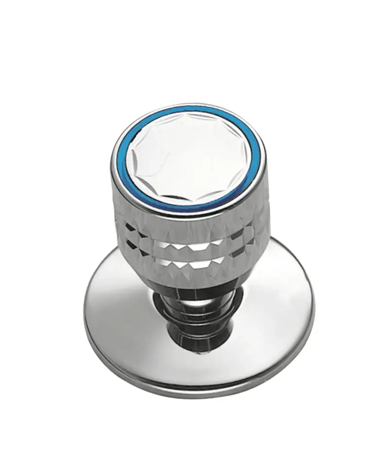 Llave de paso para empotrar de agua fría latón con acabado cromado Ese-23 Basic TRES