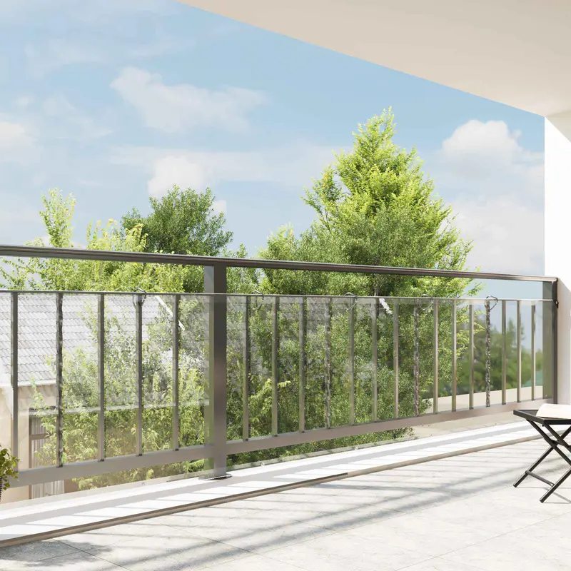 Lona 350 gsm Transparente 10 x 1,5 m PVC