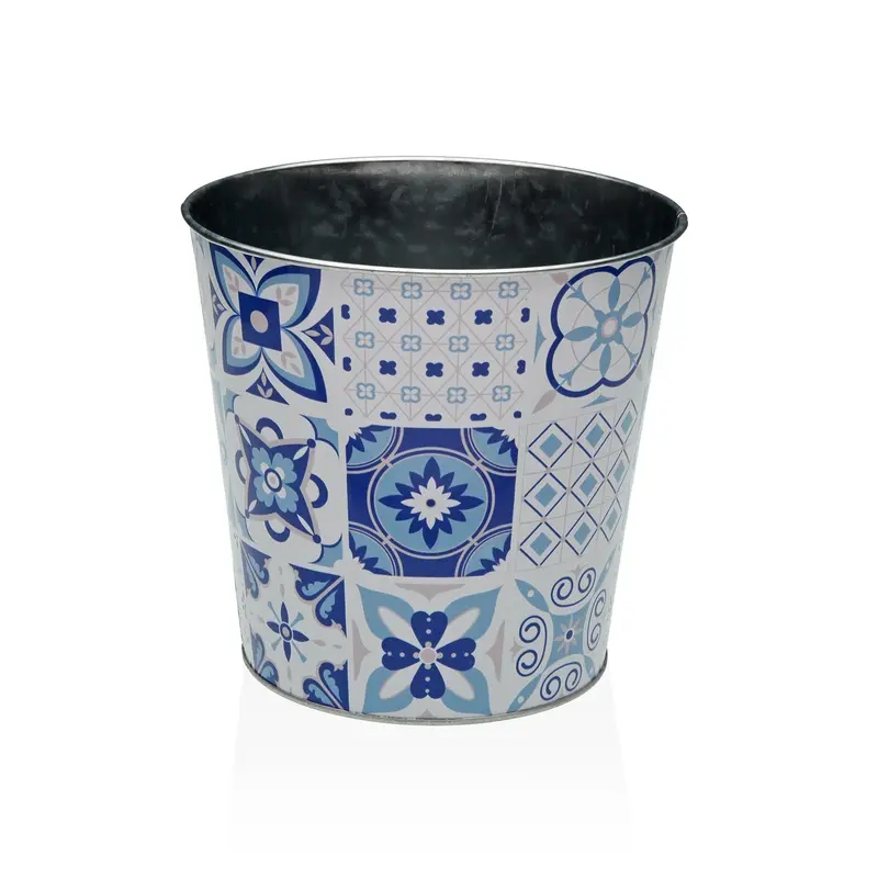 MACETA  AZURITA METALICA XL