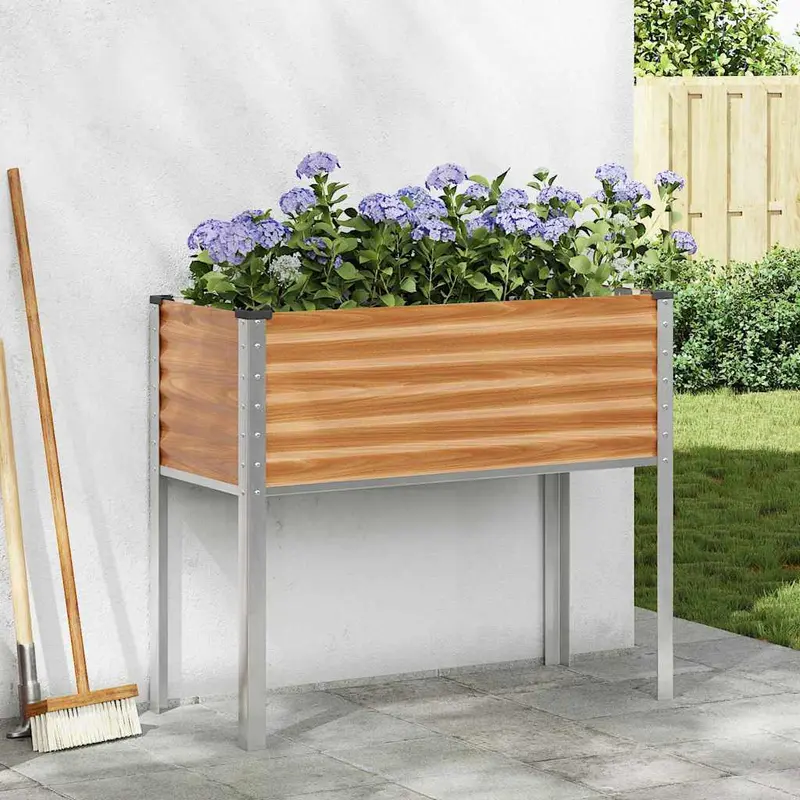 Maceta para Jardín Marrón Claro 100 x 45 x 90 cm
