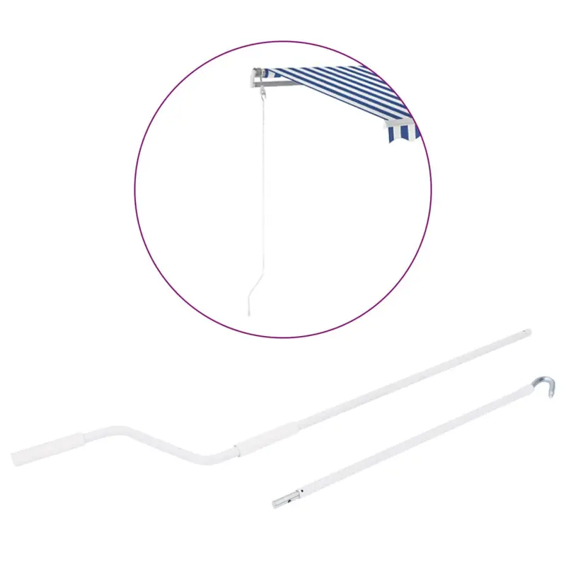 Manivela de repuesto para toldo 150 cm