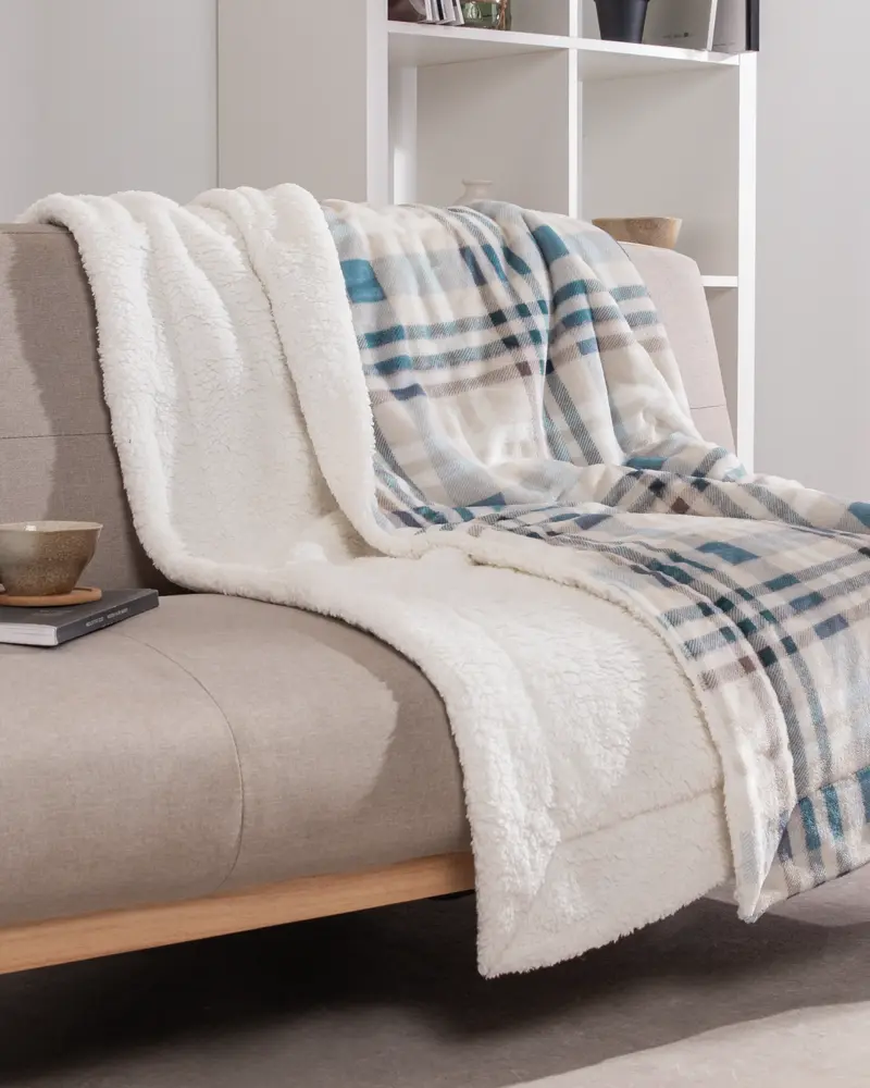Manta Sherpa Estampada Xenia