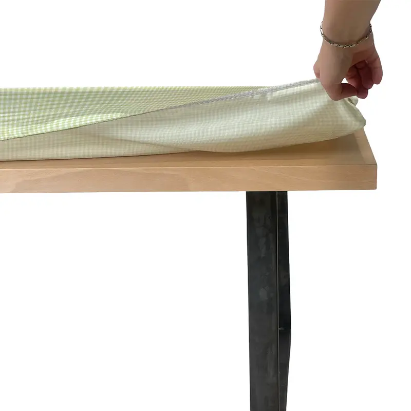 Mantel Ajustable Vichy Verde Pistacho