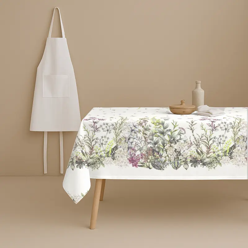 MANTEL ESTAMPADO ANTIMANCHAS  EDEN