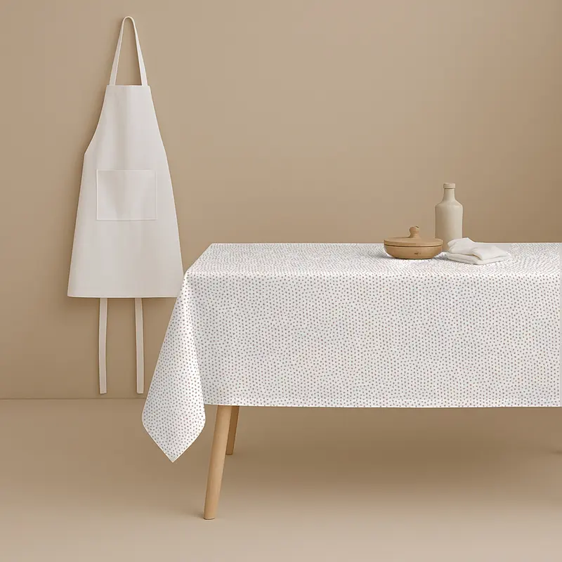 MANTEL ESTAMPADO ANTIMANCHAS TURKANA TERRACOTA SMALL BCO