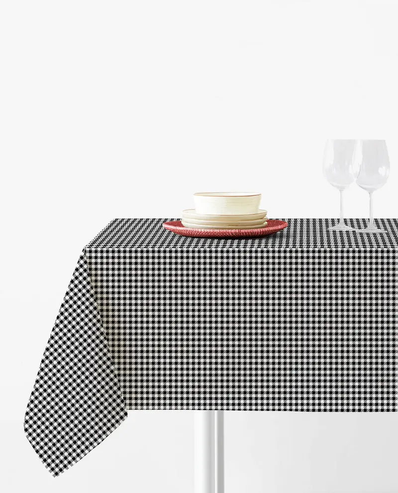 Mantel Vichy Negro