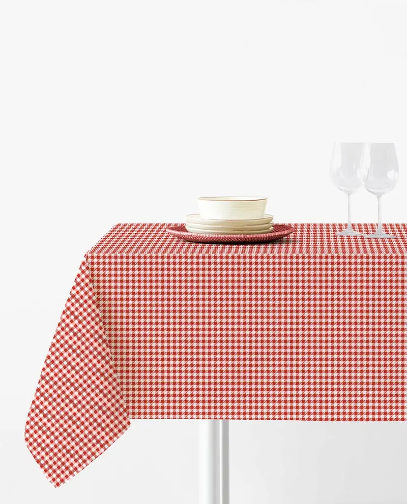 Mantel Vichy Rojo