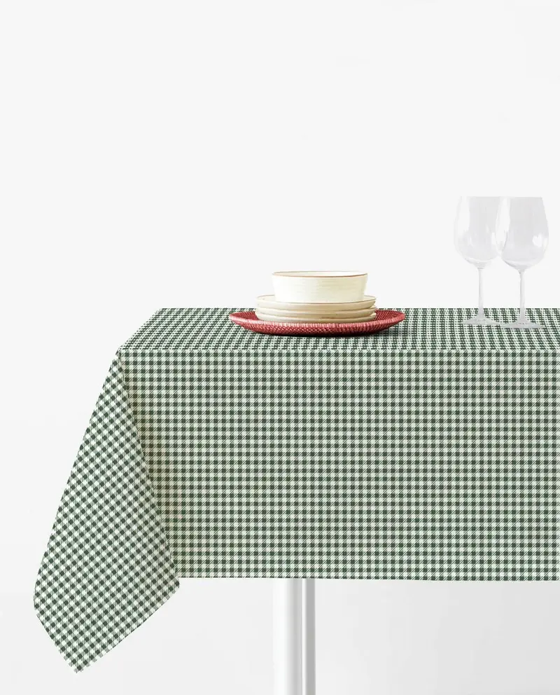 Mantel Vichy Verde