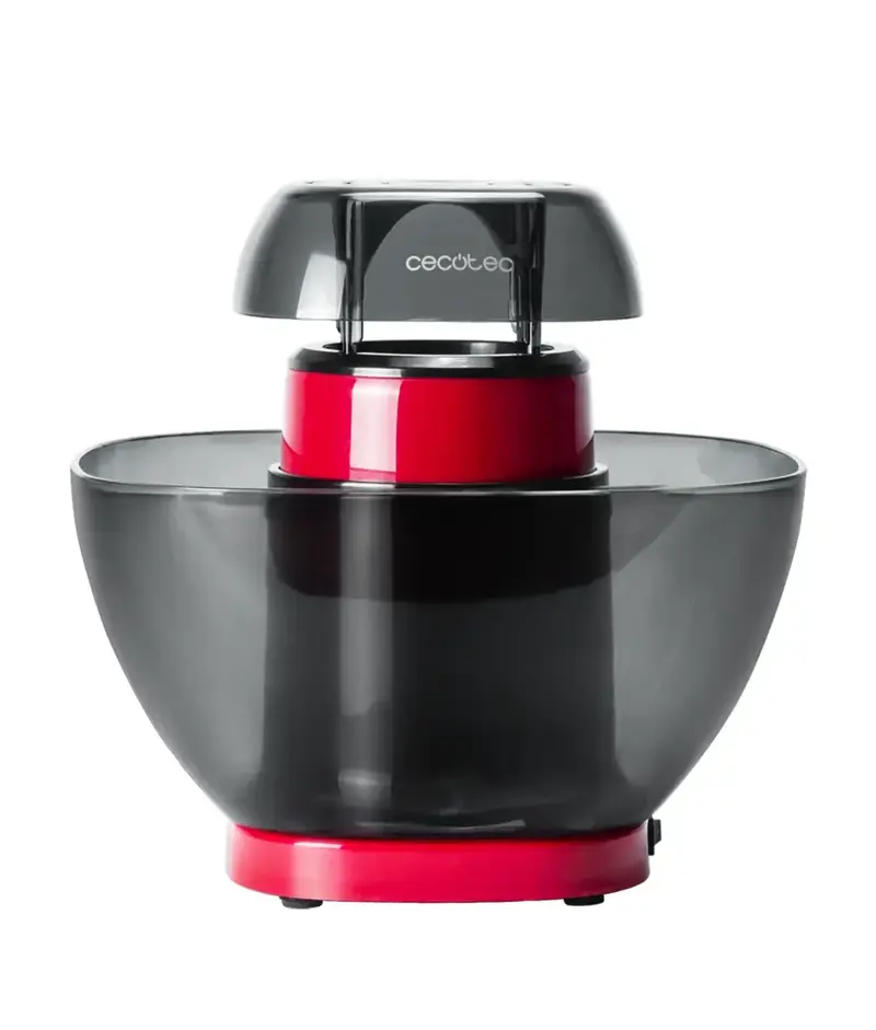 Máquina de Palomitas Fun&Taste 1200W con Aire Caliente Tazón Extraíble y Diseño Compacto Ideal para Snacks de Cecotec