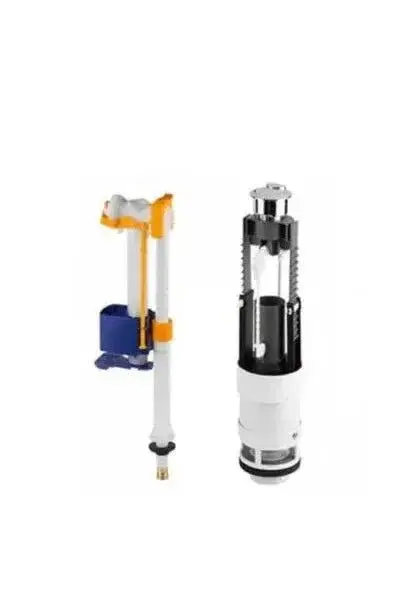 Mecanismo de Doble Descarga Newday Unisan 3/6L con 2 Pulsadores