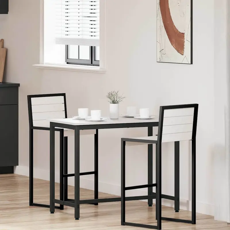 Mesa 100 x 50 x 77 cm Madera Ingenierizada y Acero