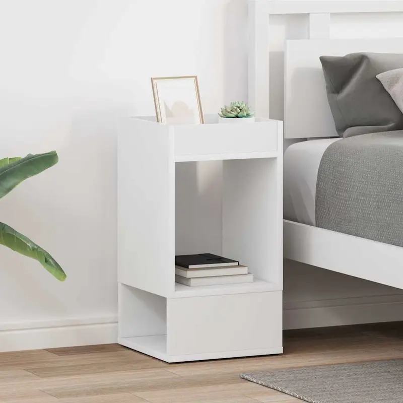Mesa Auxiliar 2 pcs 30 x 30 x 56 cm Madera de ingeniería