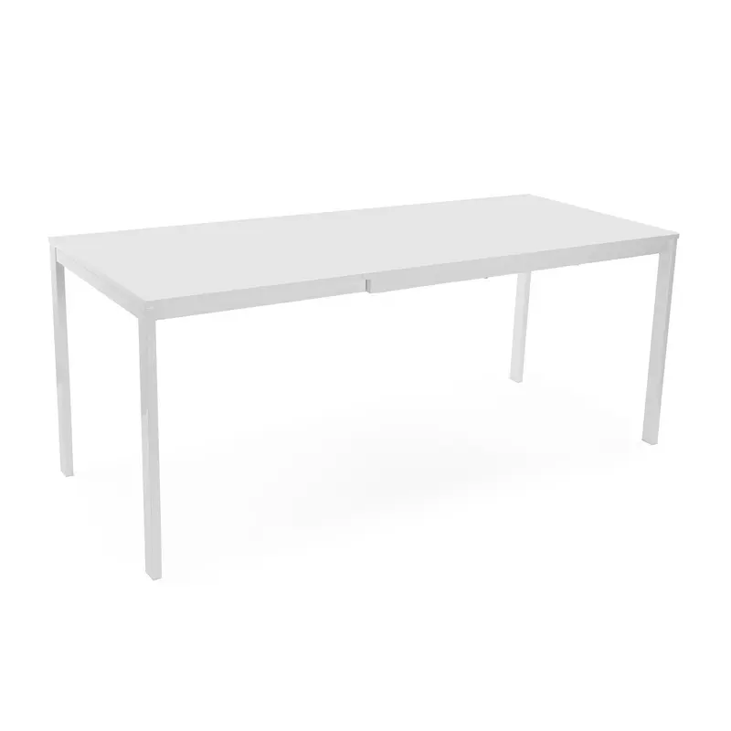 MESA COMEDOR EXTENSIBLE BLANCA