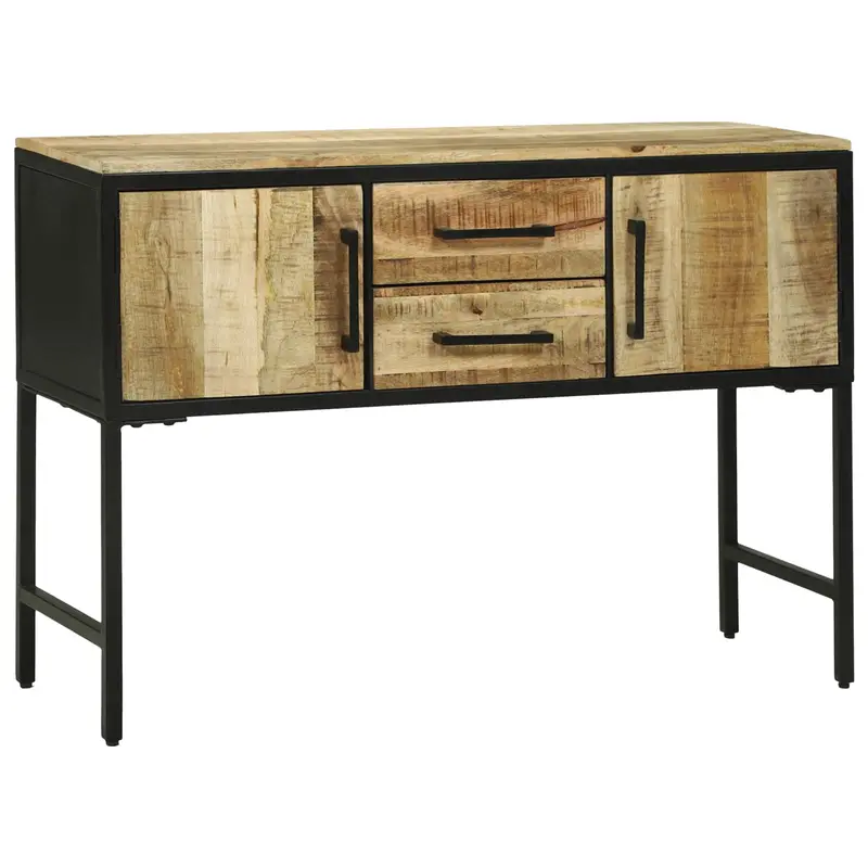 Mesa Consola Marrón 100 x 35 x 70 cm Madera de mango maciza