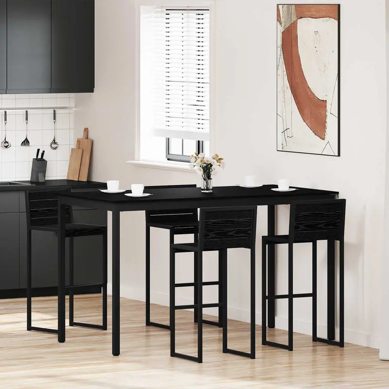 Mesa de barra de pie Madera de ingeniería