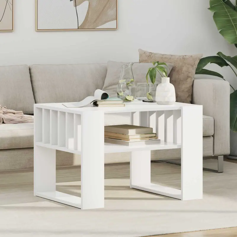 Mesa de Café 66 x 49,5 x 45 cm Madera de ingeniería
