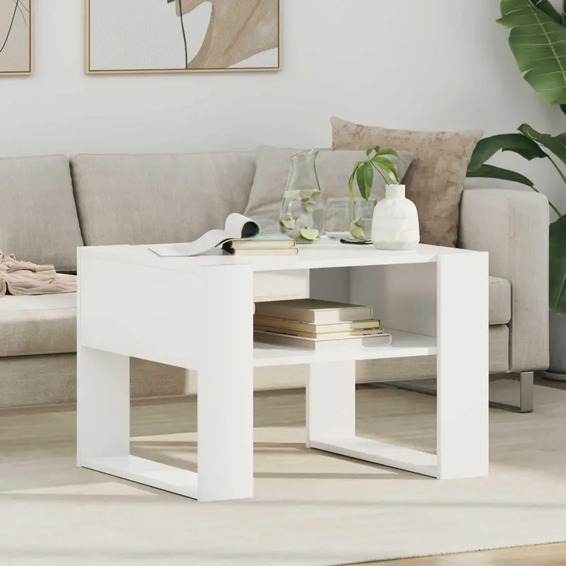 Mesa de Café 66 x 53 x 45 cm Madera de ingeniería