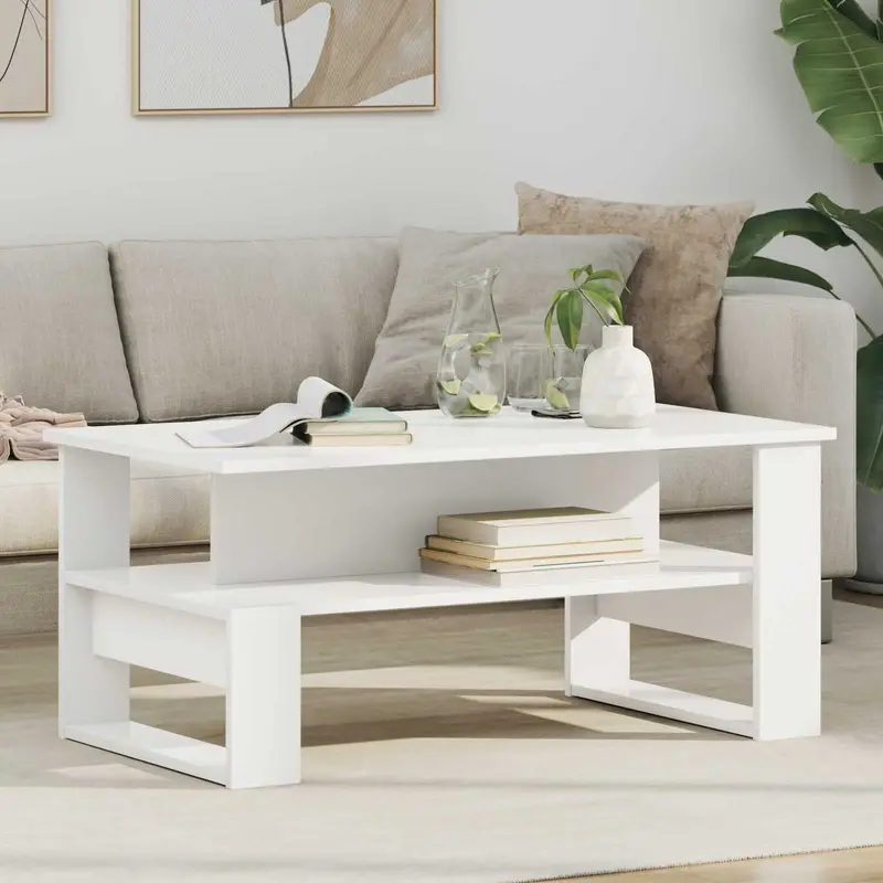 Mesa de Café 90 x 50 x 40 cm Madera de ingeniería