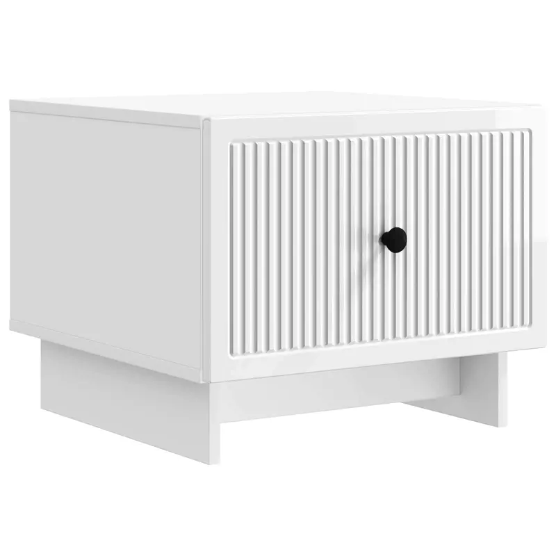 Mesa de Café Brillante 49 x 50 x 40 cm Madera de Ingeniería