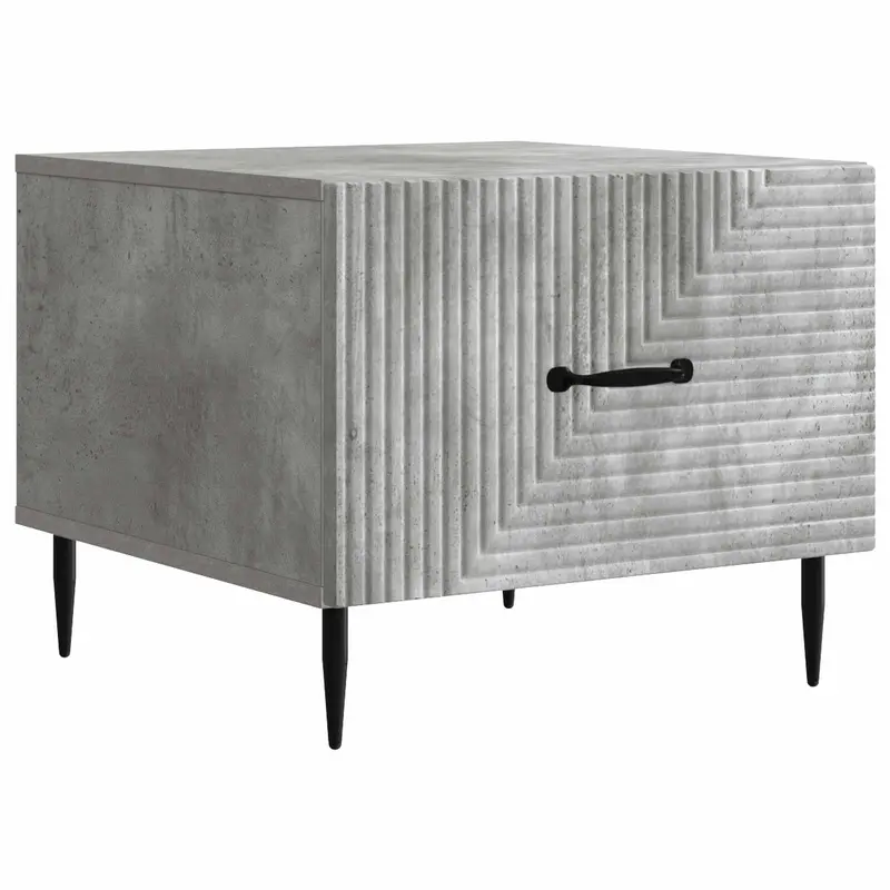 Mesa de Café Gris Hormigón 49 x 50 x 40 cm Madera de Ingeniería
