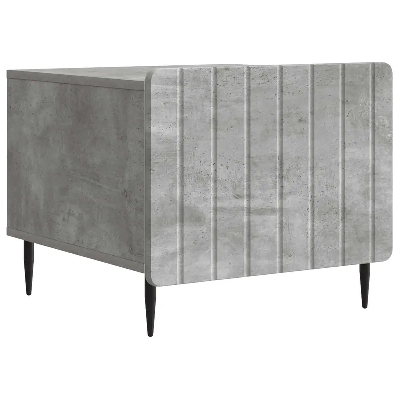 Mesa de Café Gris Hormigón 49 x 50 x 42 cm Madera de Ingeniería