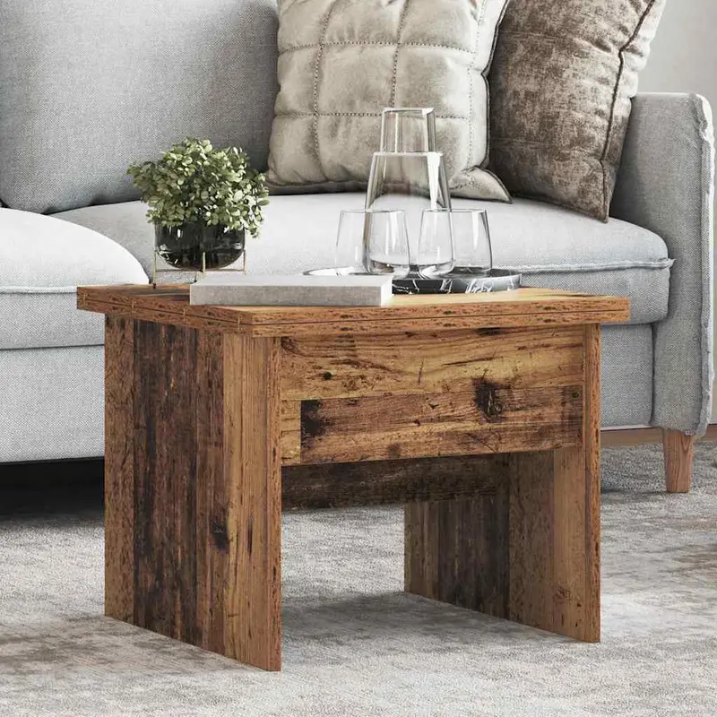 Mesa de Café Madera Vieja 55 x 54,5 x 45 cm