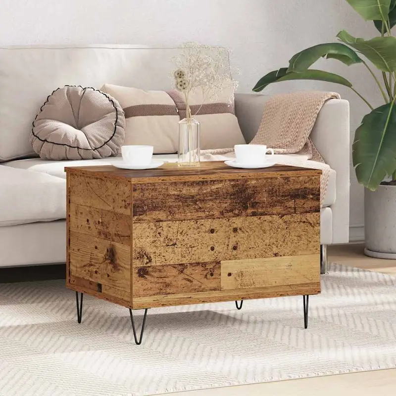 Mesa de Café Madera Vieja 60 x 44,5 x 45 cm