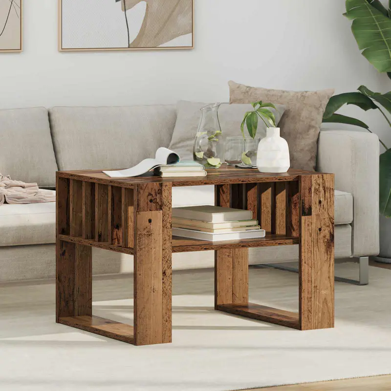 Mesa de Café Madera vieja 66 x 49,5 x 45 cm