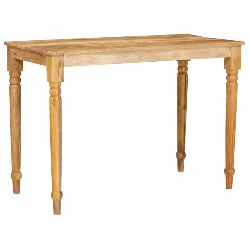 Mesa de Café Marrón 110 x 55 x 77 cm Madera de mango maciza