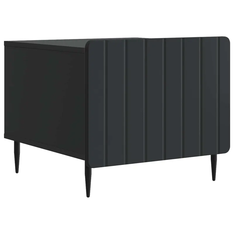 Mesa de Café Negro 49 x 50 x 42 cm Madera de Ingeniería