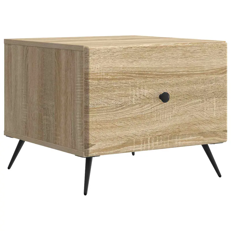 Mesa de Café Roble Sonoma 49 x 50 x 40 cm Madera de Ingeniería