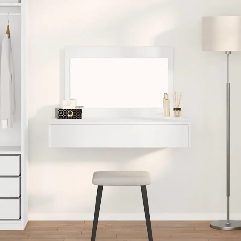 Mesa Tocador con cajón 100 x 40 x 70 cm Madera de ingeniería