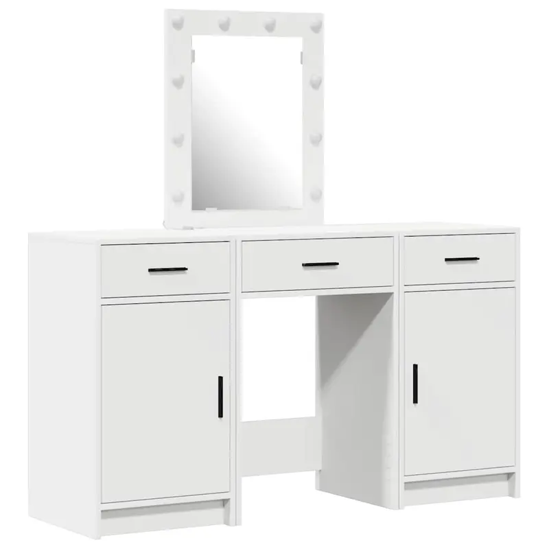 Mesa Tocador con cajón 50 x 41 x 135 cm Madera de ingeniería