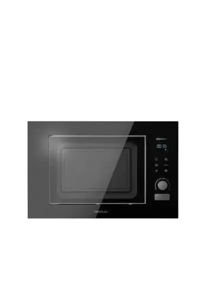 Microondas digital encastrable con capacidad de 21 litros en color negro grandheat 2090 de Cecotec