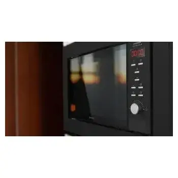 Microondas digital encastrable con capacidad de 23 litros en color negro grandheat 2350 de Cecotec
