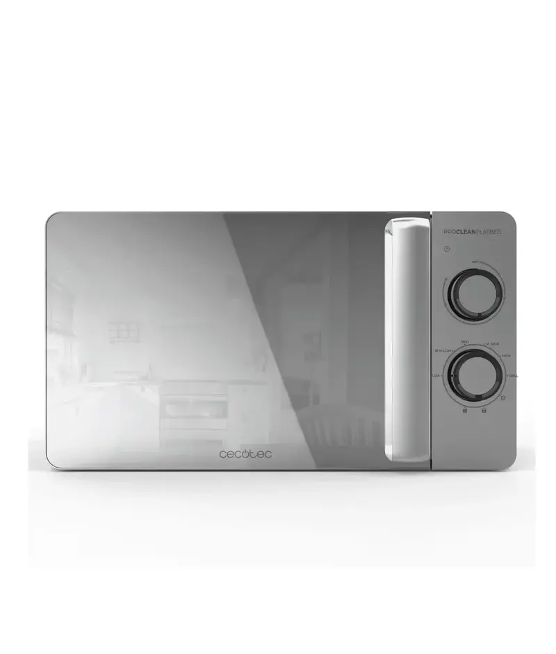 Microondas Flatbed 20L con Grill y Diseño Elegante para Cocción Perfecta de Cecotec