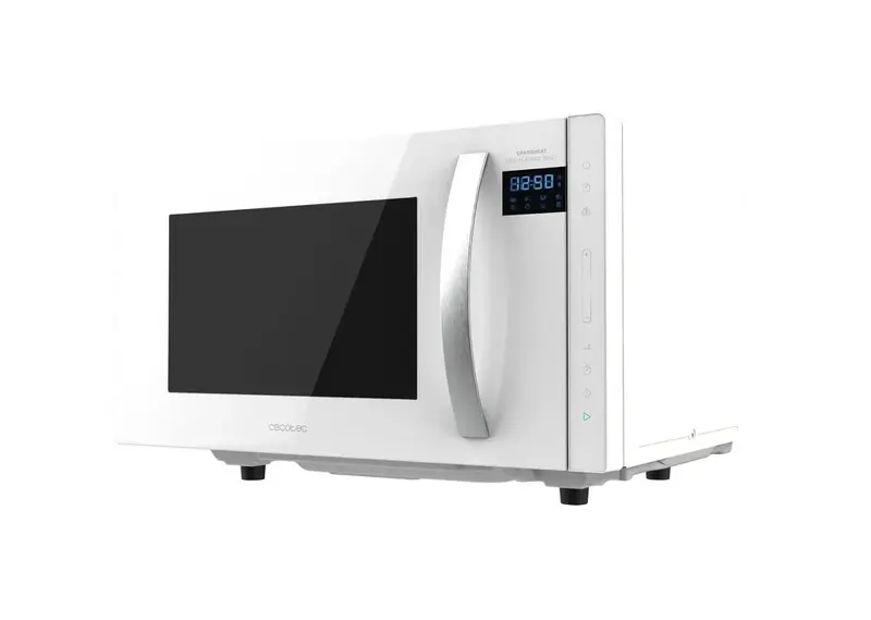 Microondas GrandHeat 2300 Flatbed Touch 23L 800W con 8 funciones y temporizador de 95 min de Cecotec