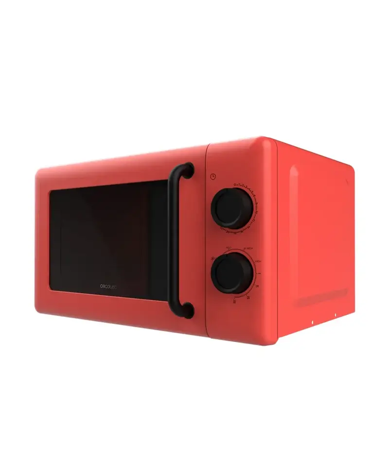 Microondas Proclean 3110 Red 20L con grill y 700W para cocinar fácil y rápido de Cecotec