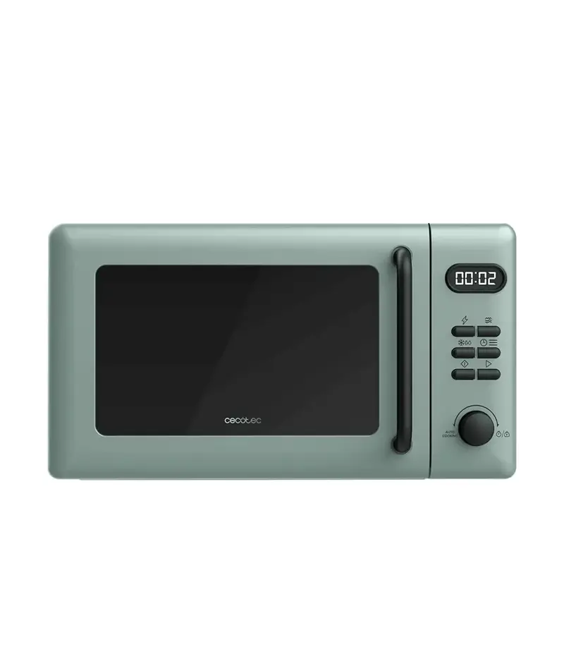 Microondas Proclean 5110 Green con grill 20L 700W ideal para tu cocina moderna de Cecotec