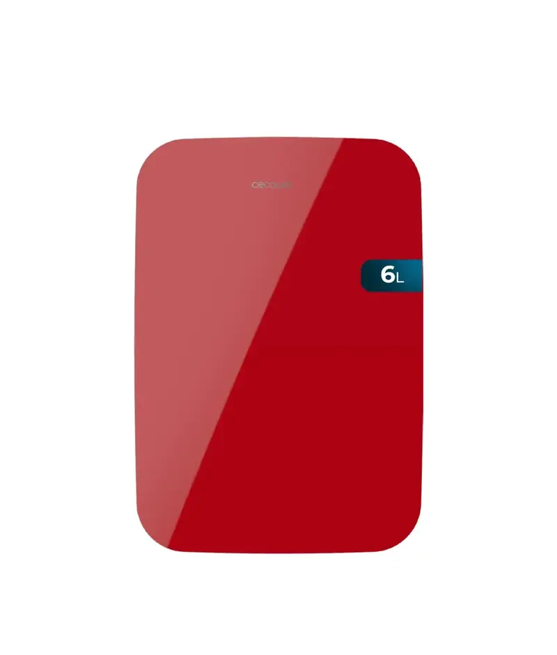 Mini Frigorífico Portátil 6L rojo enfriamiento y calentamiento para viajes Cecotec