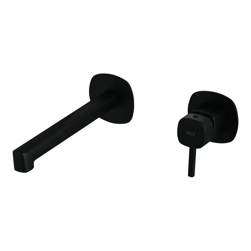 Monomando empotrado lavabo Toscana negro mate Imex