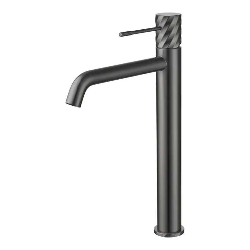 Monomando lavabo alto Bless black gun metal Imex