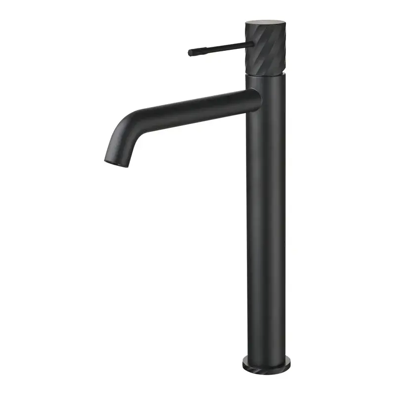 Monomando lavabo alto Bless negro mate Imex